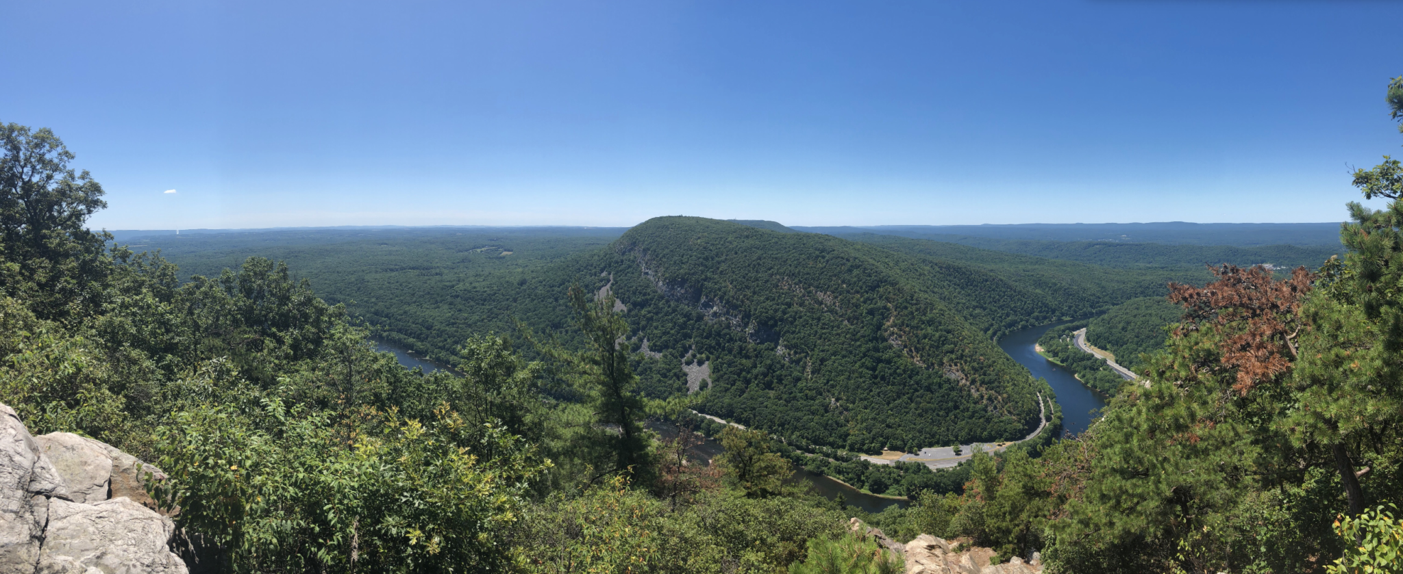 Mt. Tammany Red Dot Trail Overlook