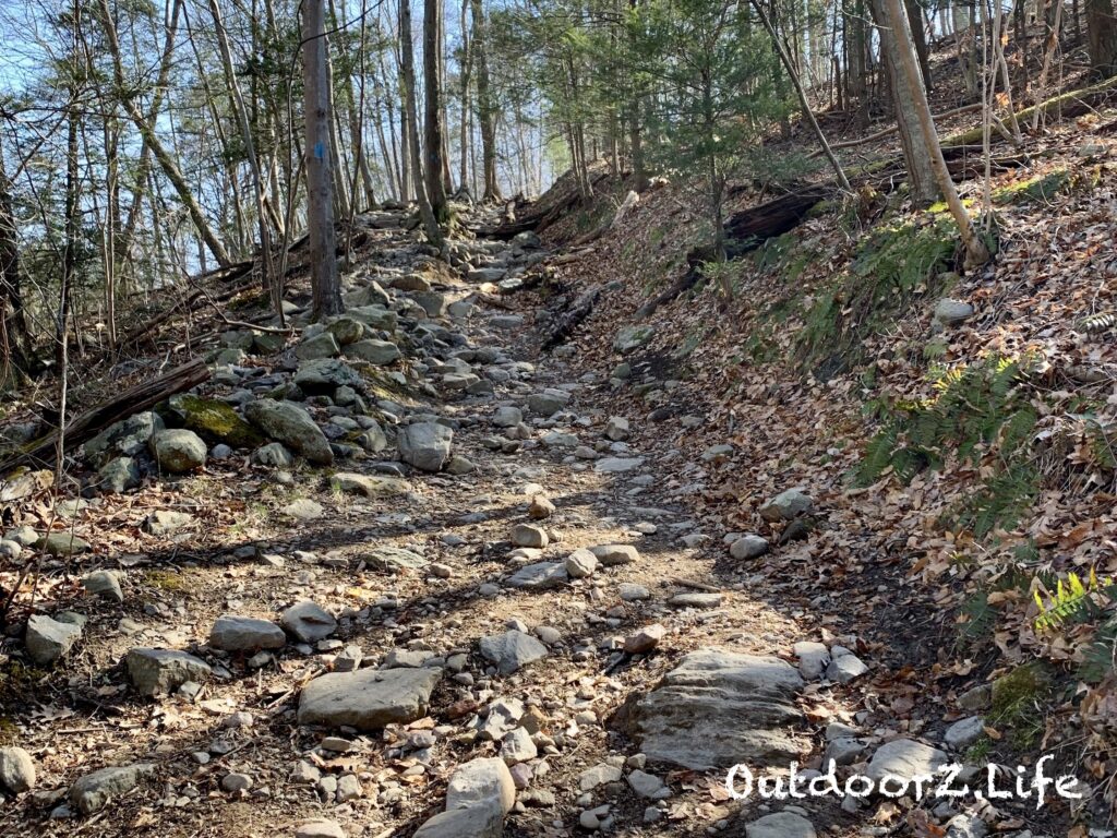 Outdoorzlife, Mount Tammany, Delaware Water Gap, Blue Dot Trail