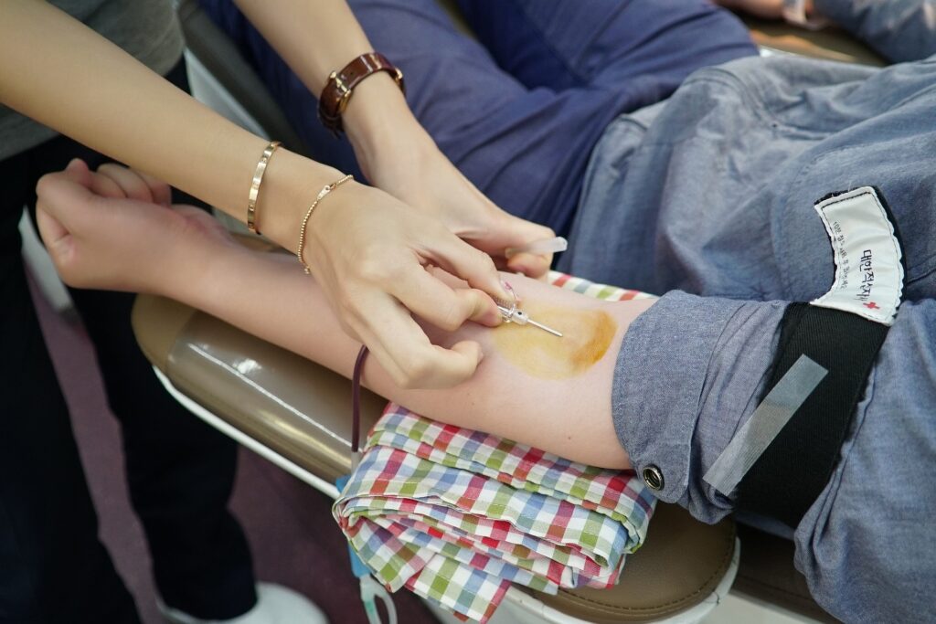 Blood donation