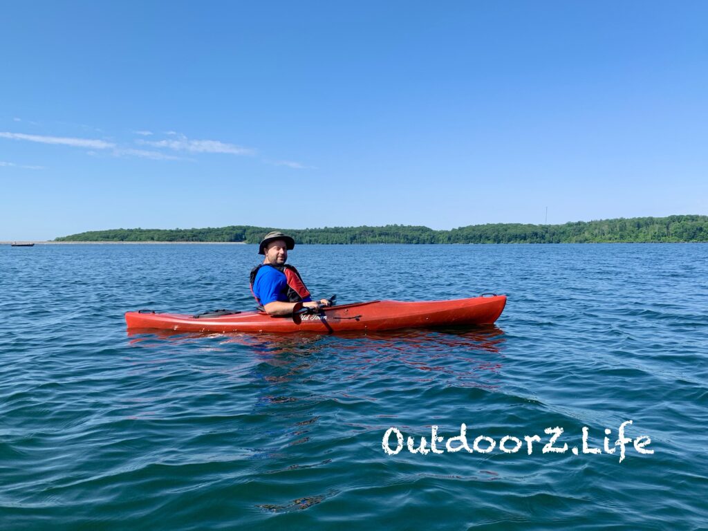 Buying your first kayak, sit in kayak