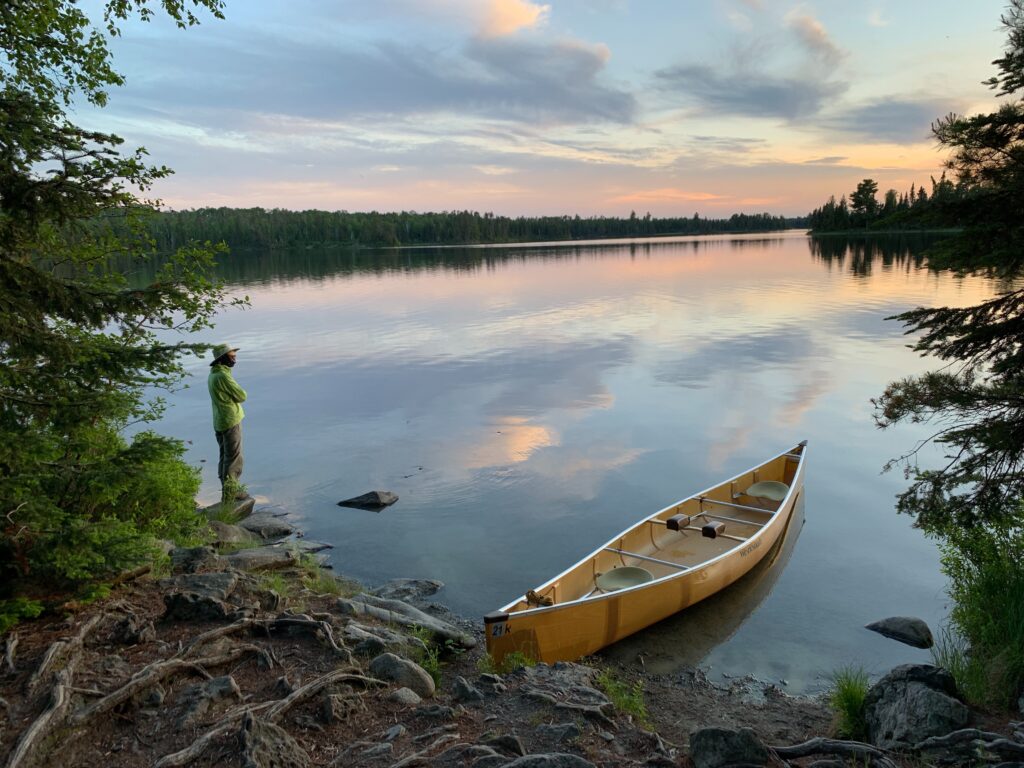First solo canoe trip