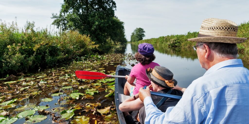 Canoeing with kids