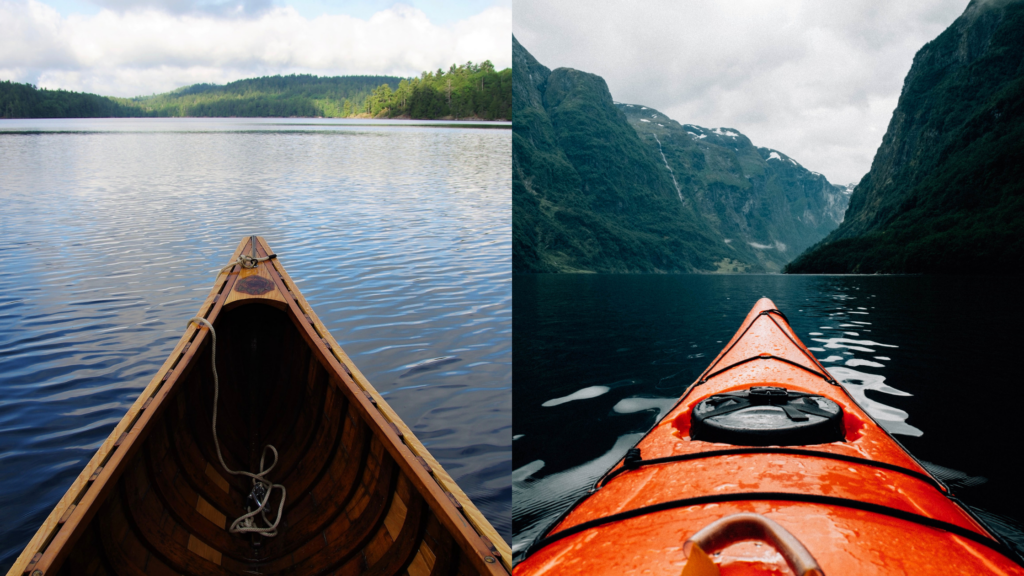 Kayak vs. Canoe