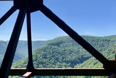 Picture from the New River Gorge Bridge Walk Tour