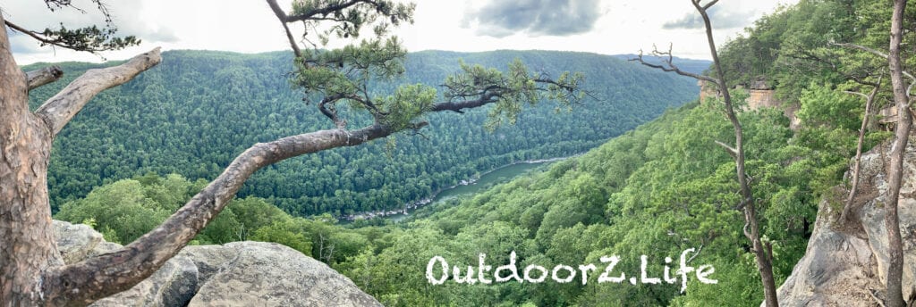 New River Gorge scenic view.