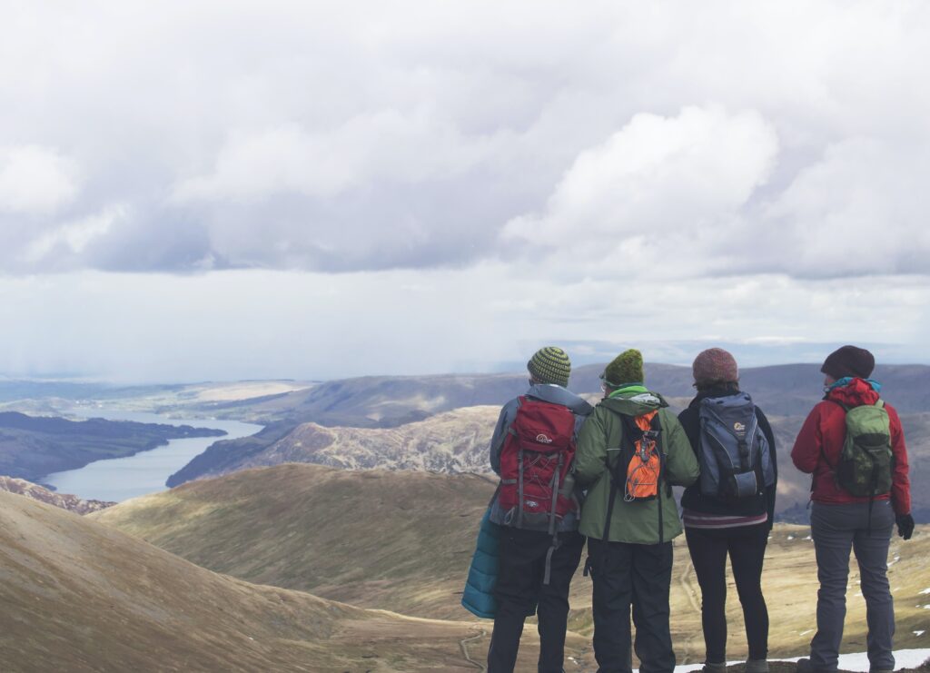 A group of hikers