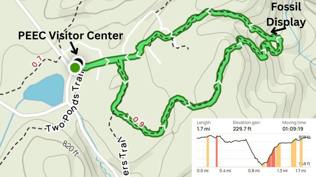 Fossil Trail Map