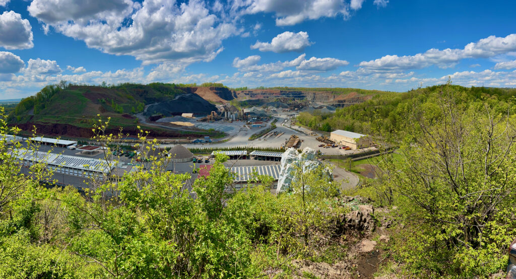 A view of the quarry at Washington Valley Park.