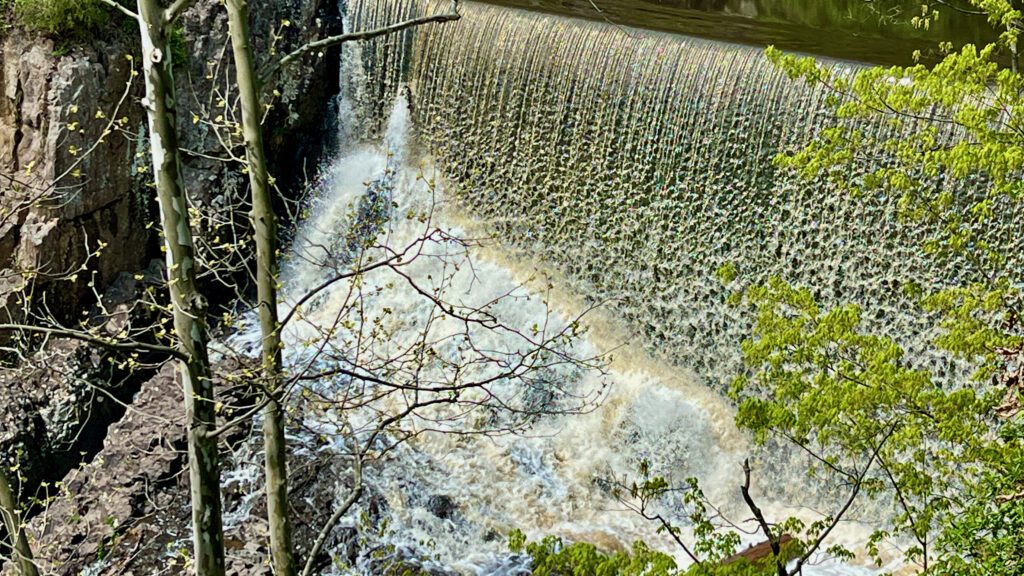 Buttermilk Falls at Washington Valley Park.
